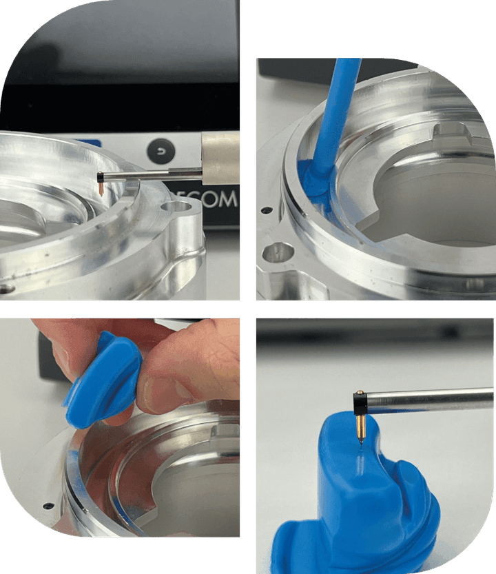 P80Ra roughness step by step control