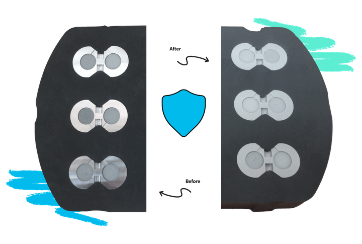 Before / After protection illustration