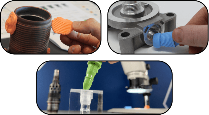 Zerstörungsfreie Maßkontrolle mit Plastiform