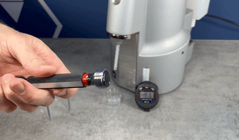 Protected gauge with plastiform