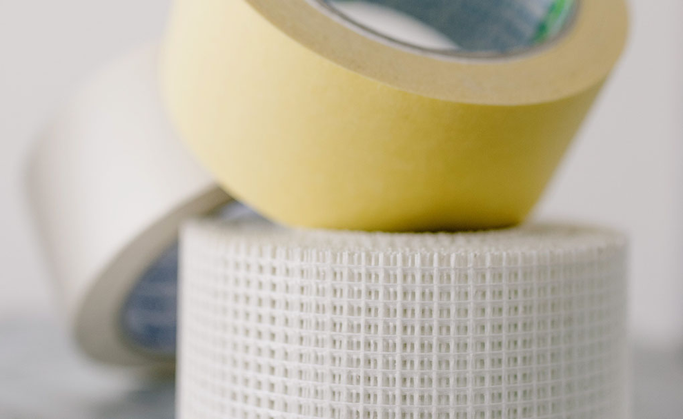 Rolls of masking tape