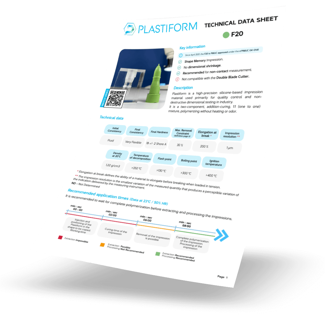 Technical Data Sheets mockup